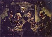 Vincent Van Gogh The Potato Eaters oil